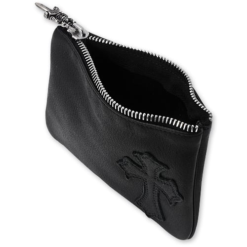 CHROME HEARTS クロムハーツ Wallet ウォレット 財布 レザー】ジッパー