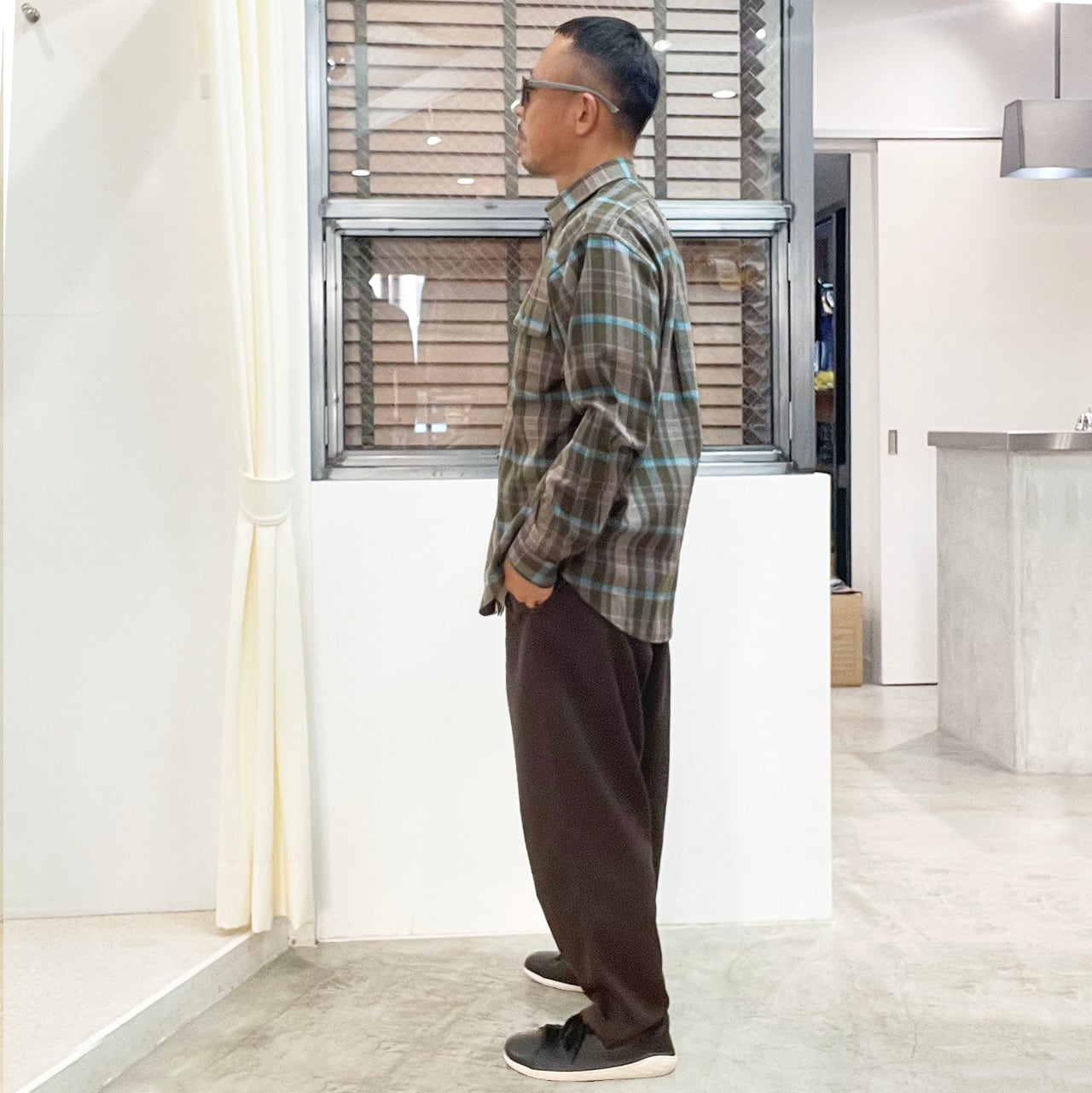 BROWN by 2-tacs B32-S001 Regular collar | WORKROWN UNIFORM