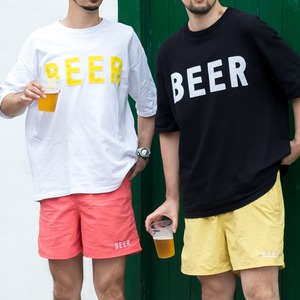BEER アップリケロゴT ブラック