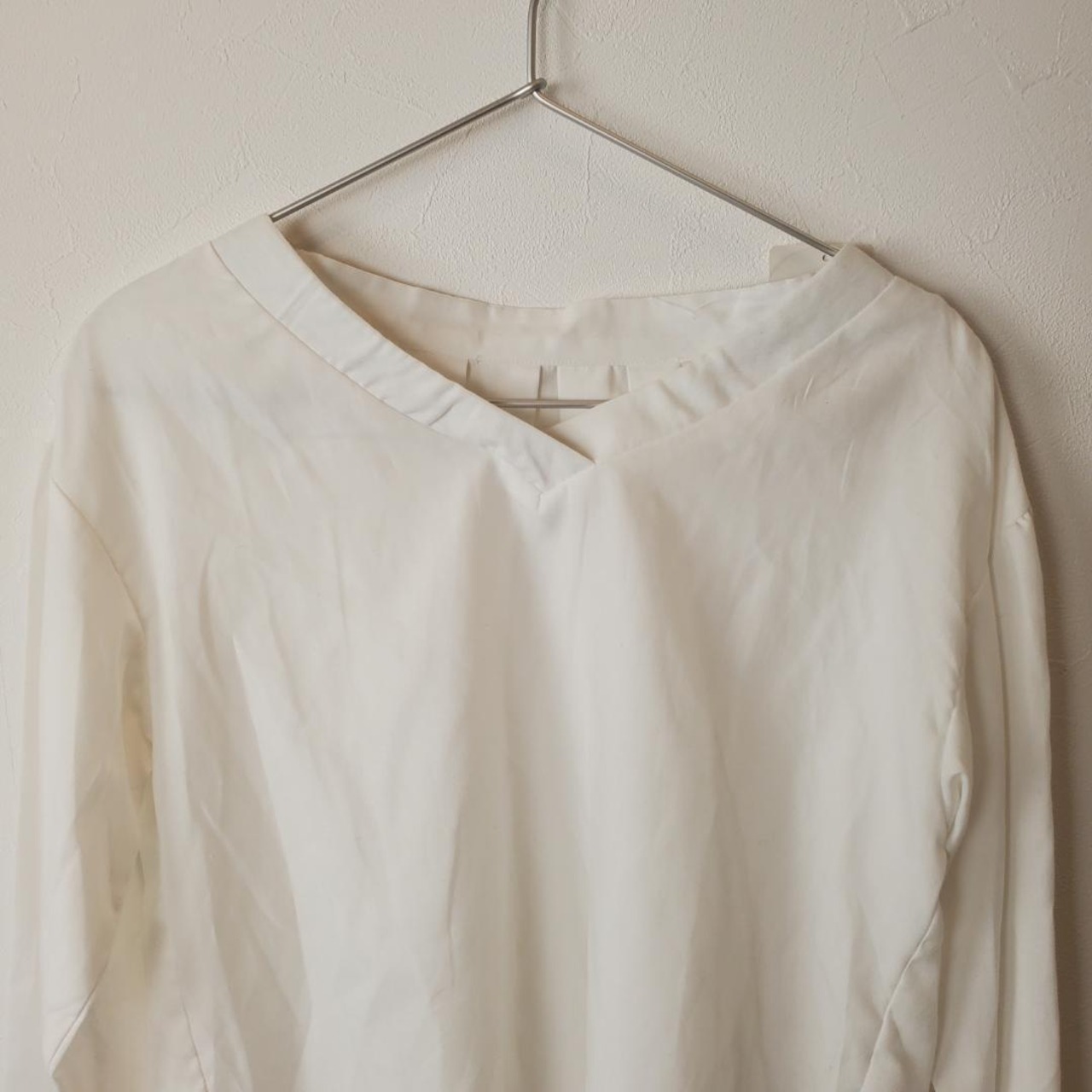 【新品・未使用】ホワイト　ブラウス　