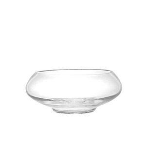 【CK1474-1】Glass vase "Bola Plana" M　#フラワーベース #ガラス #シンプル #モダン