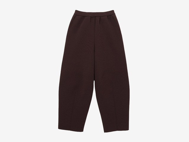 ecopet yarn COCOON PANTS / BROWN