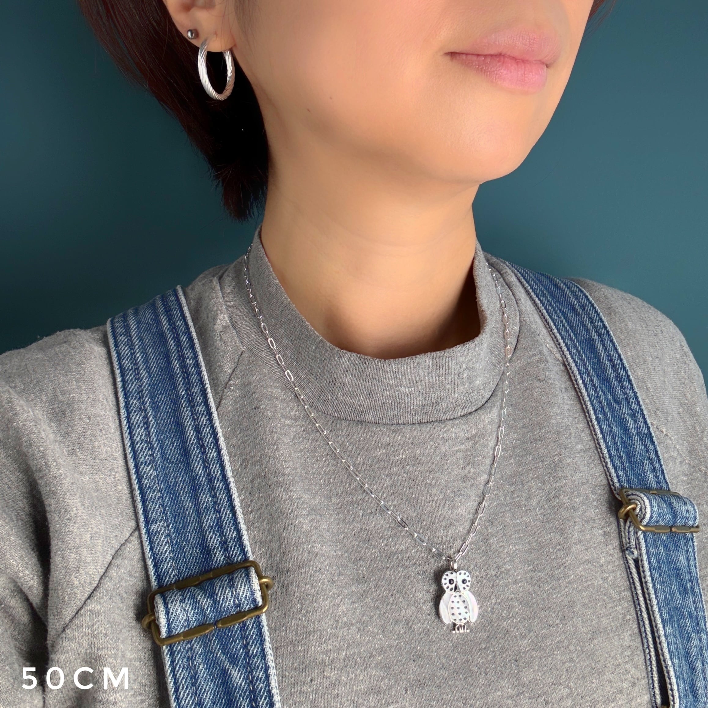 残りわずか】《Indian Jewelry 》ZUNI フクロウ ホワイト シェル
