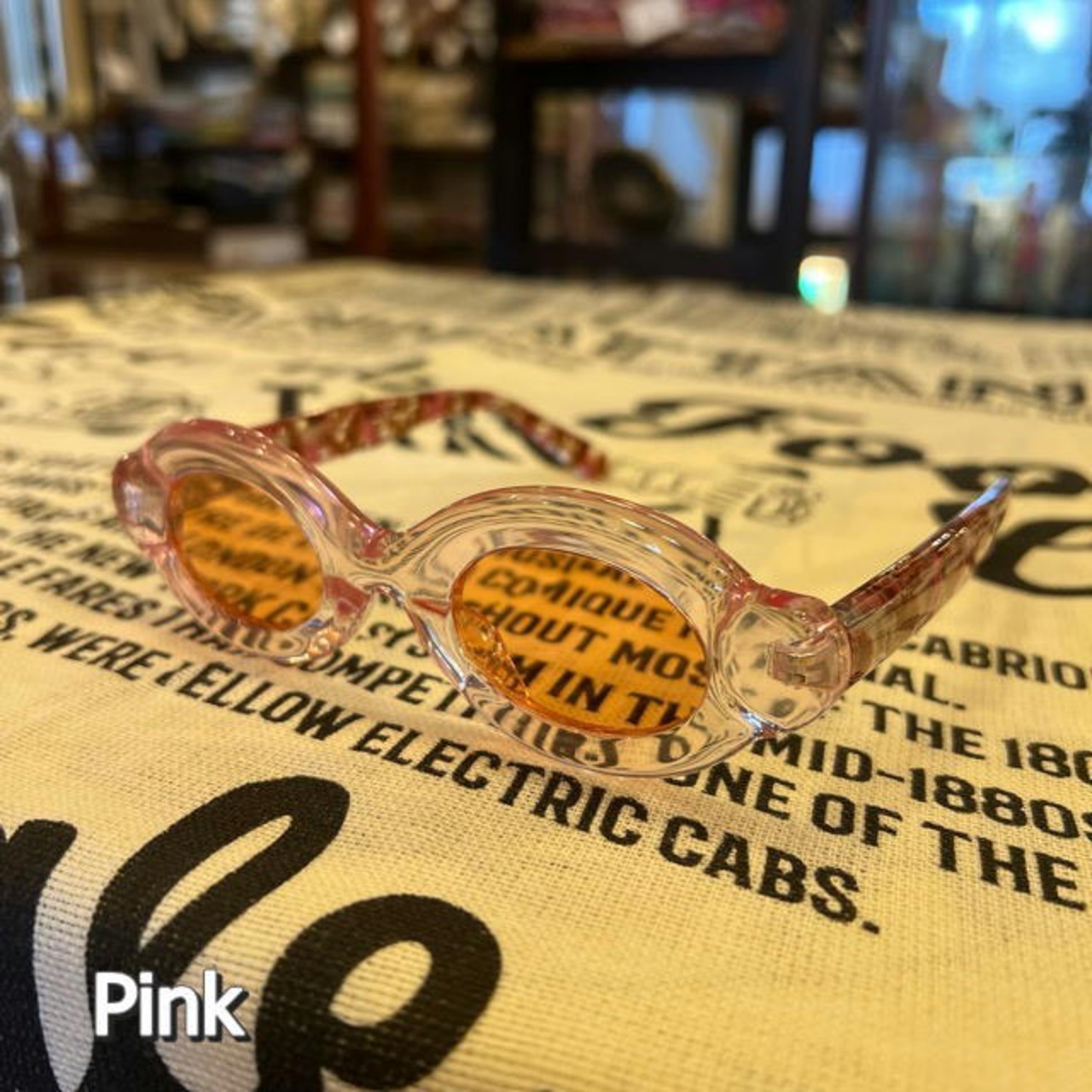 TOPANGA Accessory Retro Oval Sunglasses 6Type レトロオーバルサングラス　Sunglasses　サングラス　オーバル　レトロ
