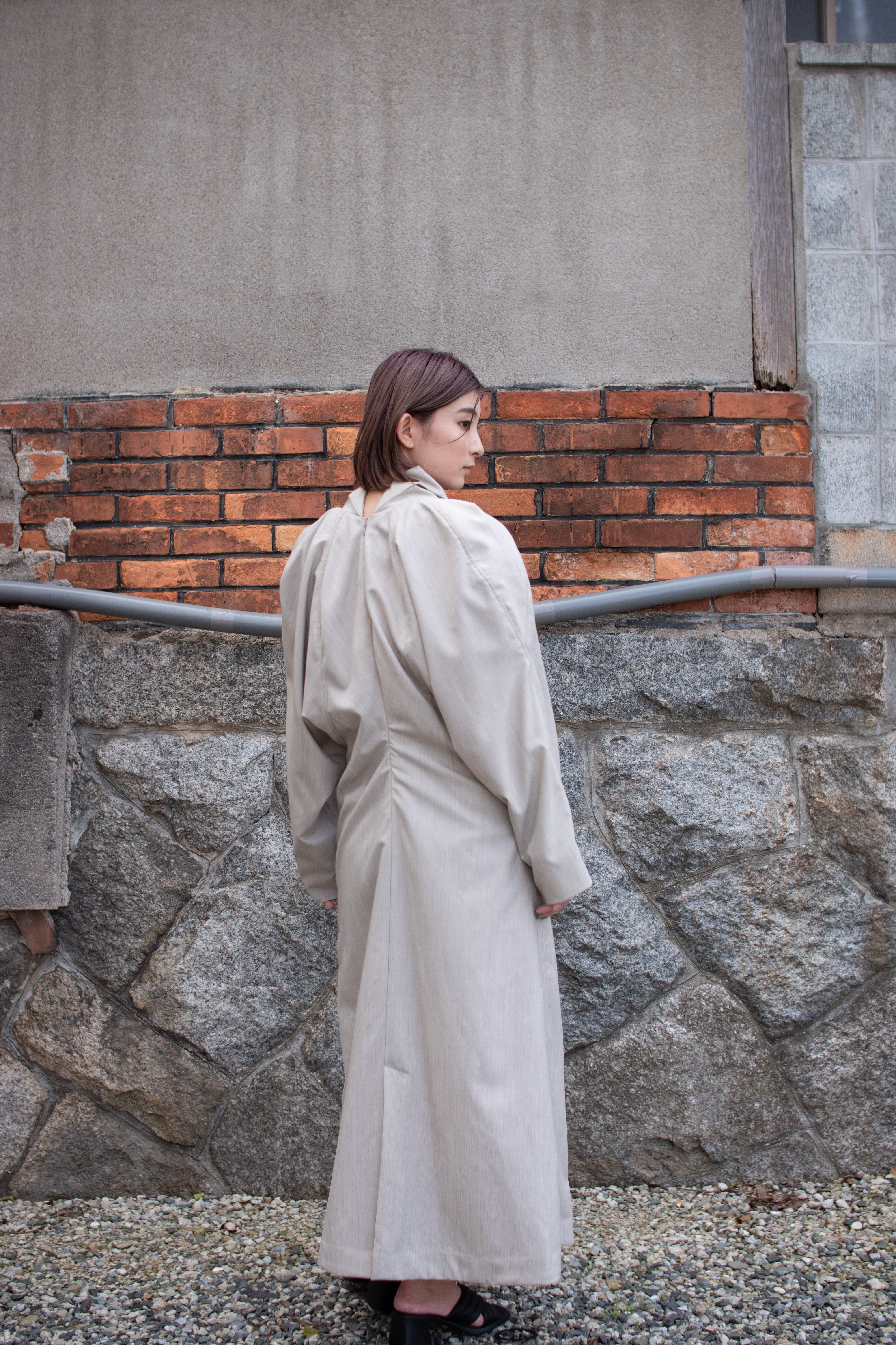 AKIKOAOKI Cubism dress ワンピース AKIKOAOKI Cubism dress-classic | physis (ピュシス)