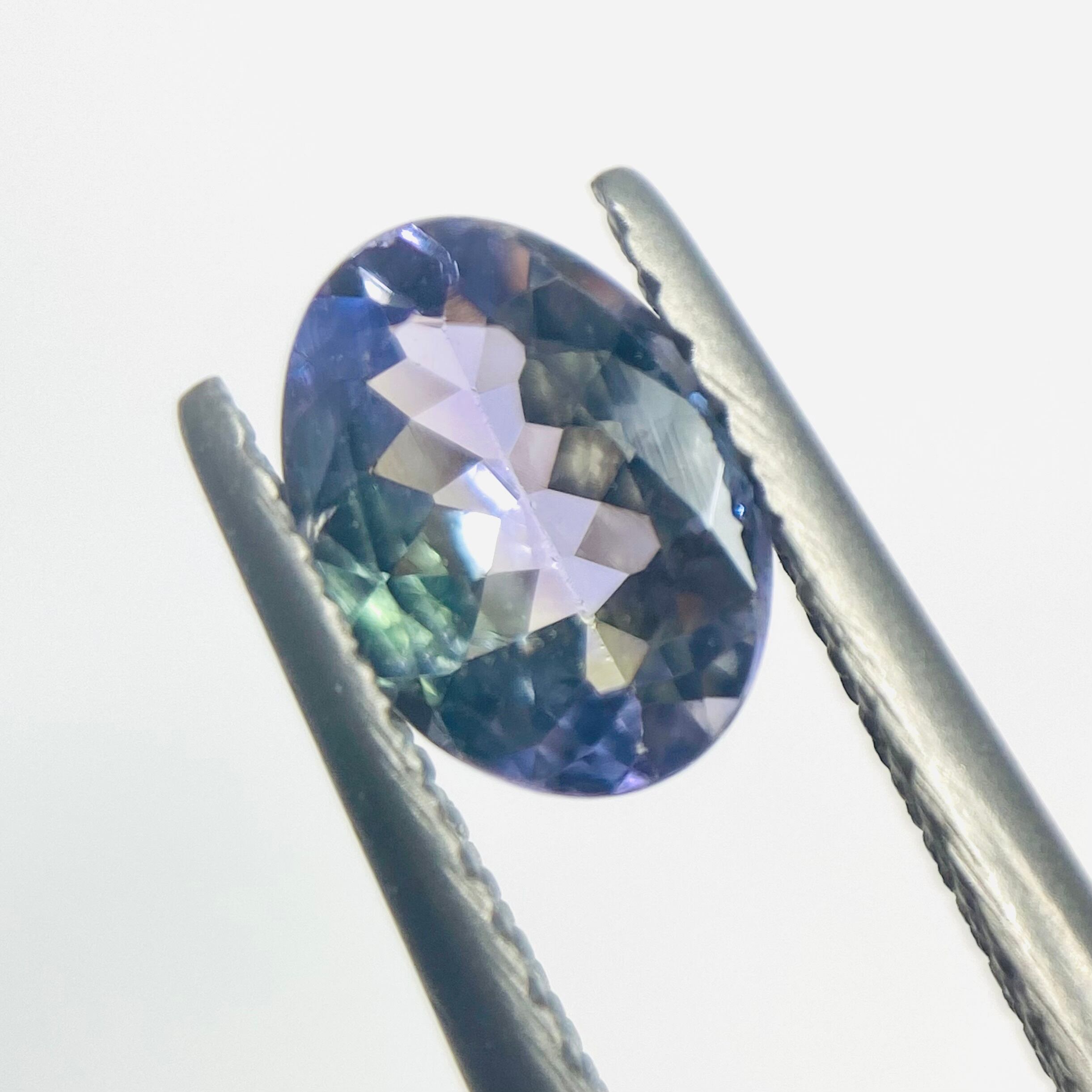 夏に凛と咲く花 バイカラーゾイサイト