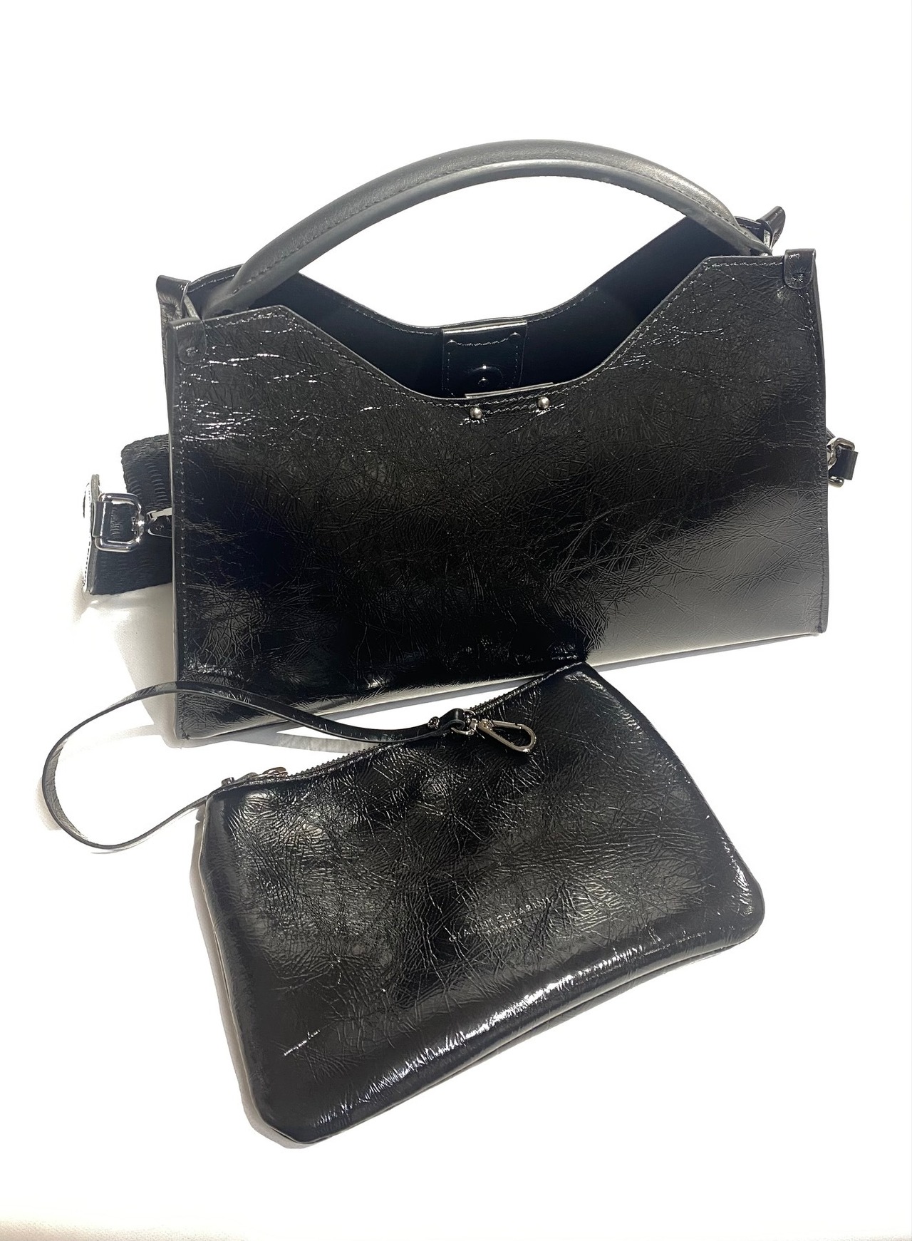 GIANNI CHIARINI ジャンニキアリーニ 2way バック ショルダー BS11155NPKDBL-NA NERO