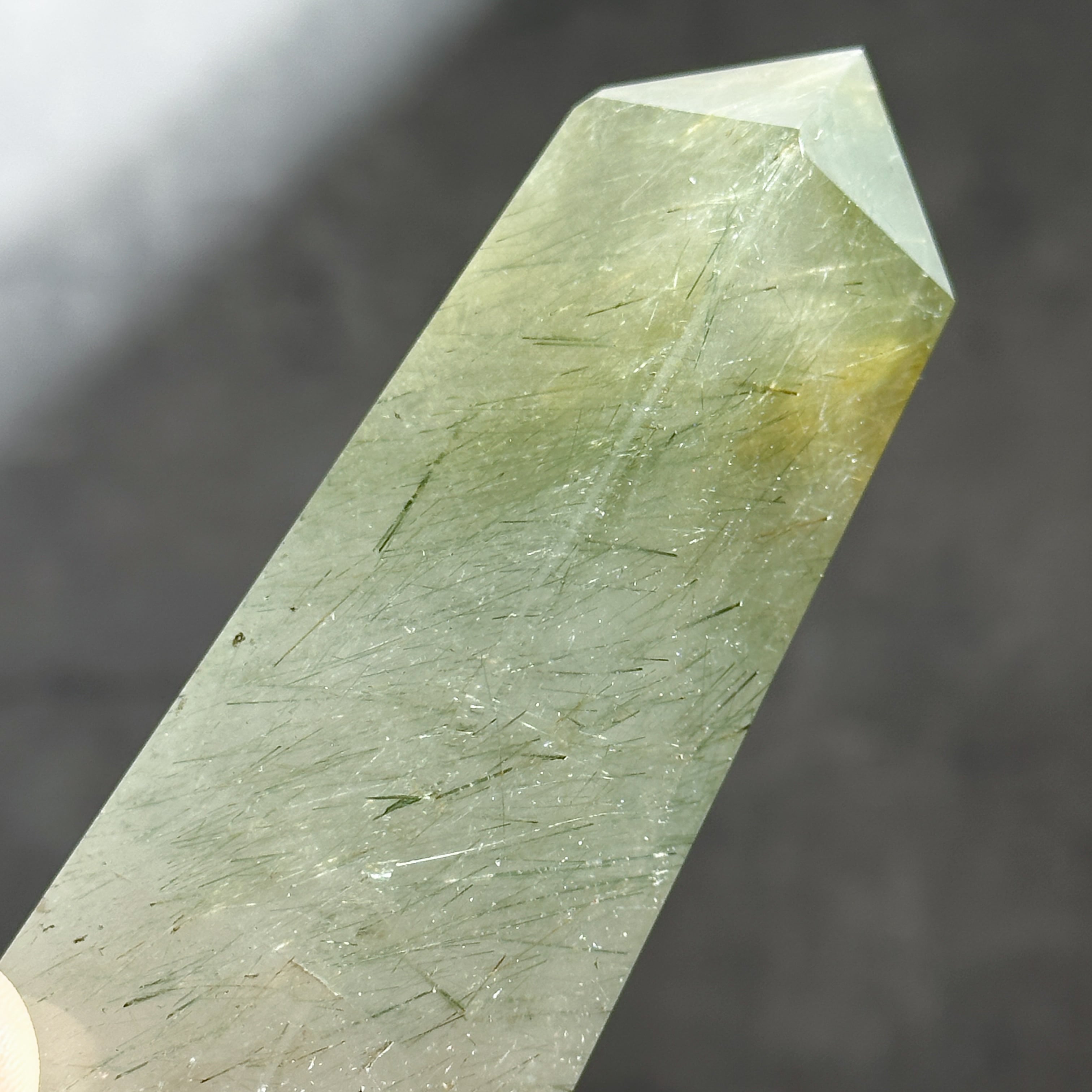 天然石　ルチル　タワー　171g マルチルチルクォーツ タワー 11◇ Multi-Rutile Quartz ◇天然石