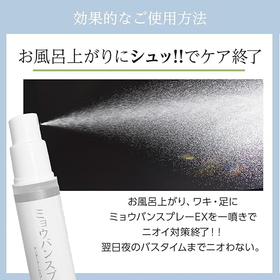 脇の匂い 足の匂い ミョウバンスプレーex ドクターデオドラント