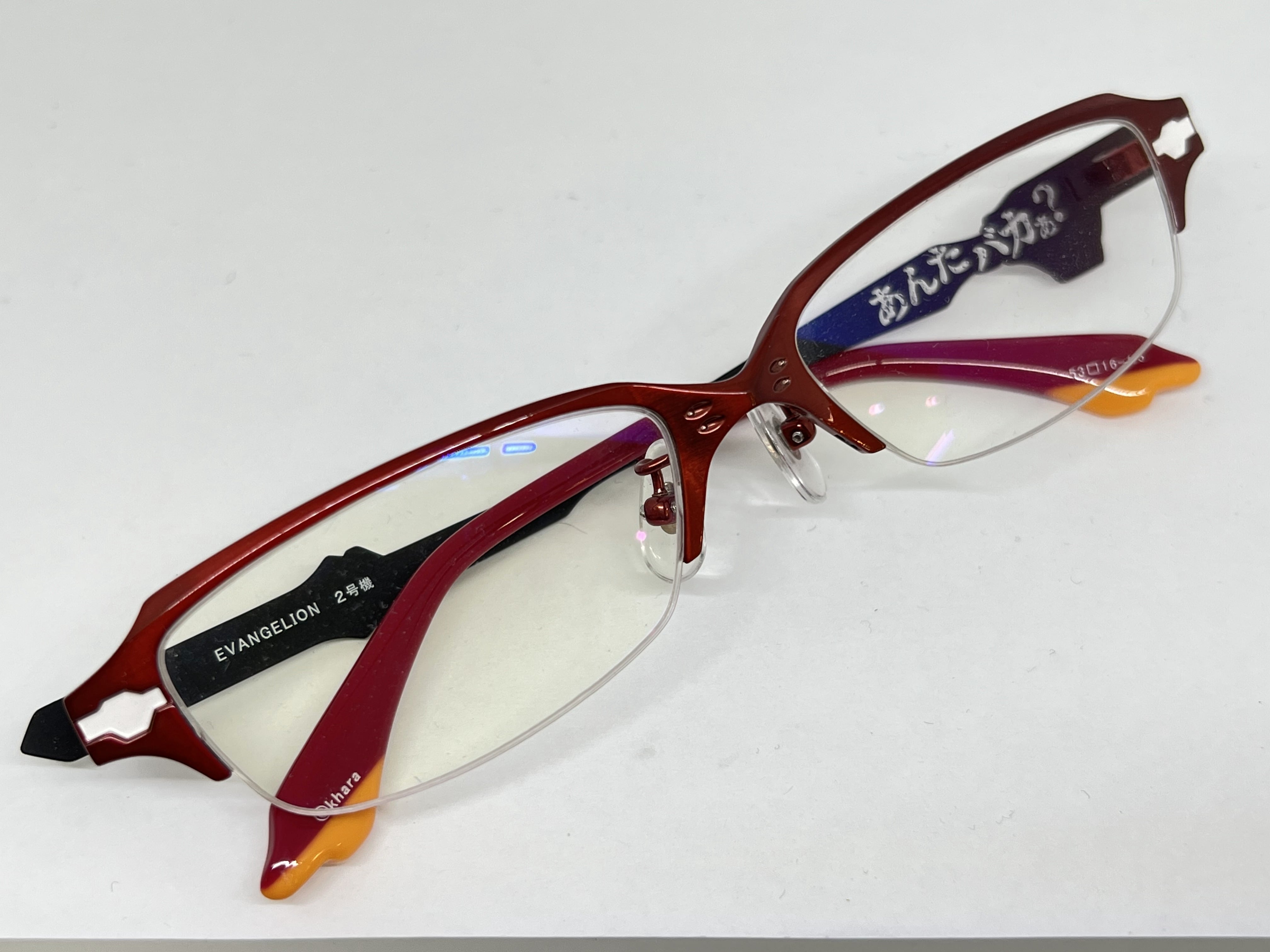 JINS×エヴァンゲリオン アスカ 二号機モデルメガネ JINS