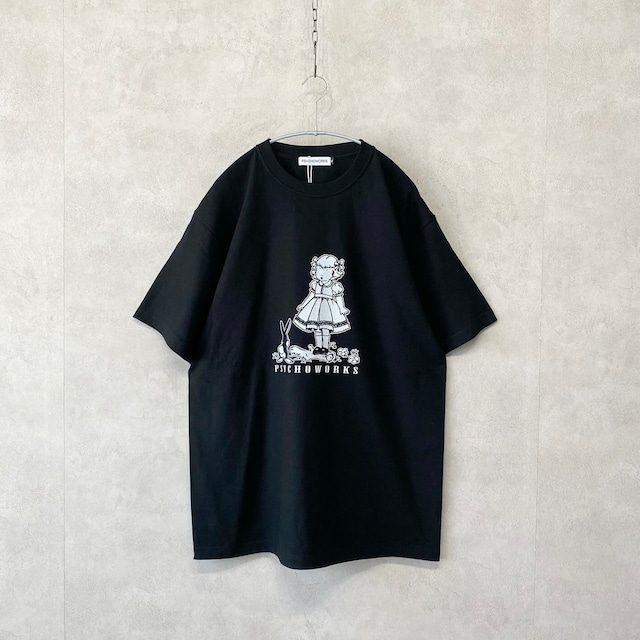 Wonder T-shirt / BLACK【PsychoWorks】