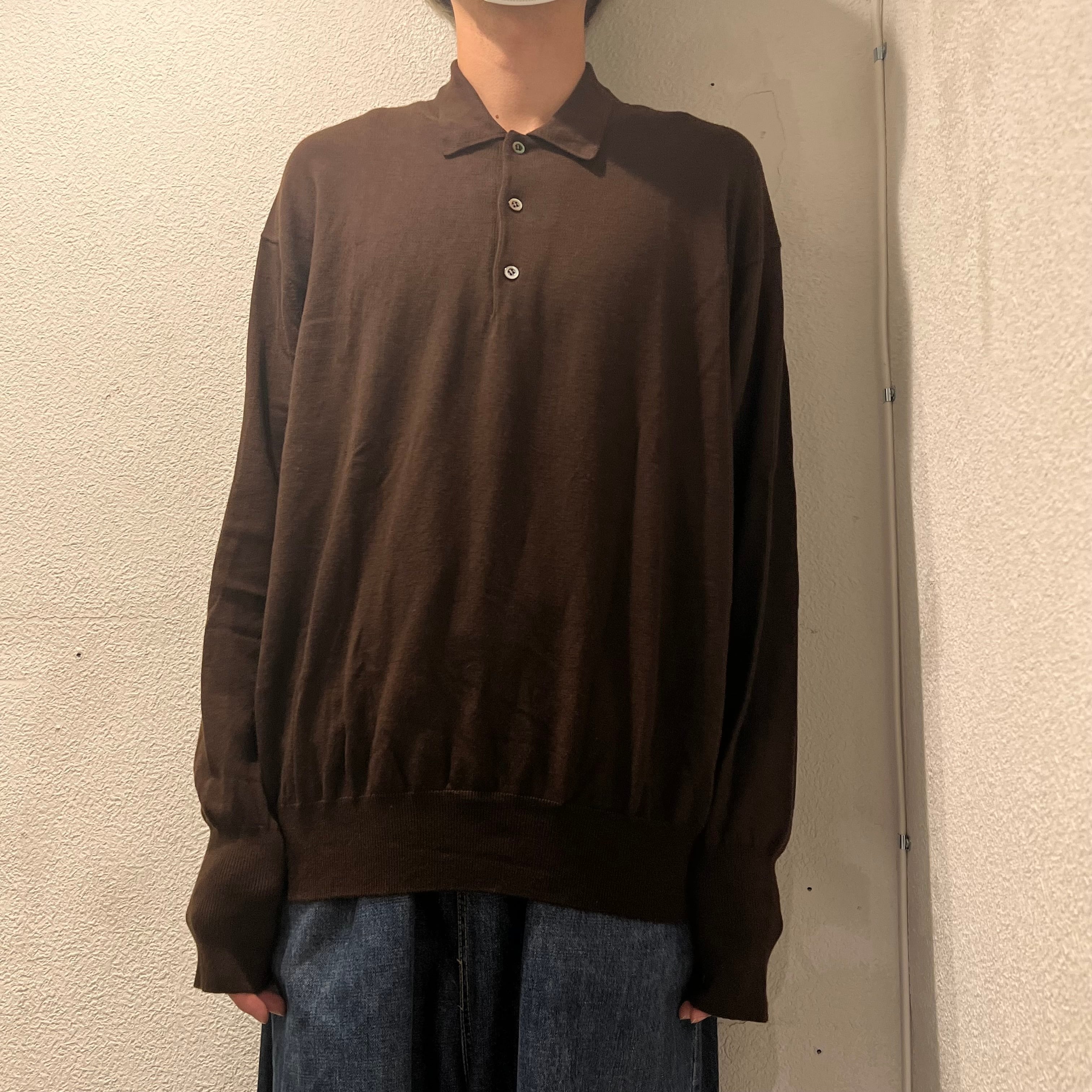 A.PRESSE 21aw Knit dark green アプレッセ　ニット