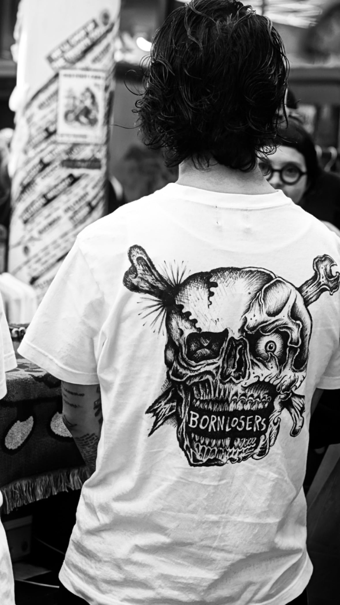 TATTOO STUDIO YAMADA ボーンルーザーズ Tシャツ L BORN LOSERS