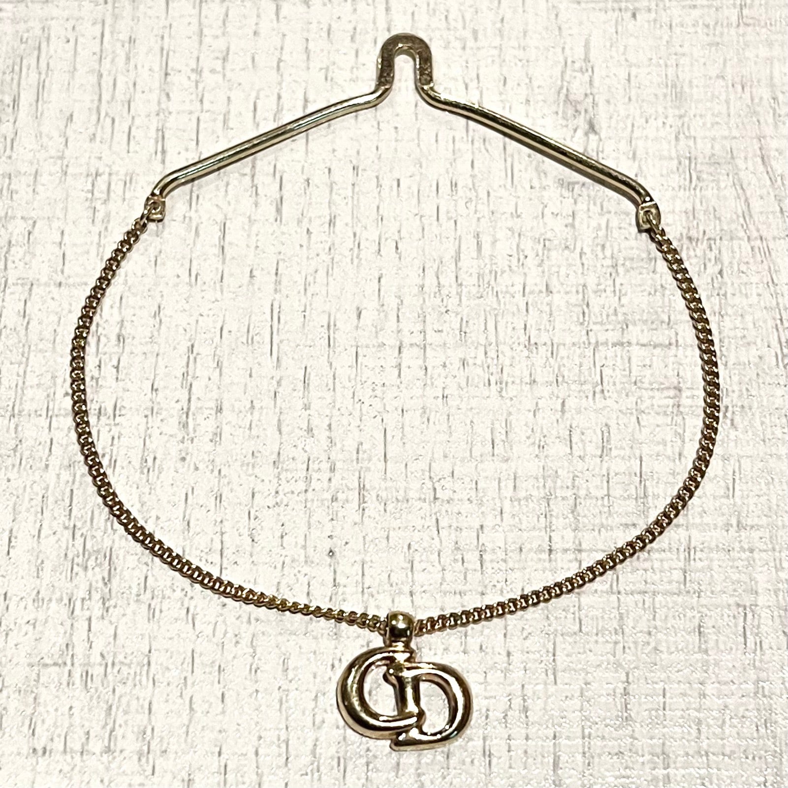DIOR CD DESIGN BRACELET/ゴールド/ブレスレット DIOR GOLD CD DESIGN CHAIN BRACELET/ゴールド/ブレスレット