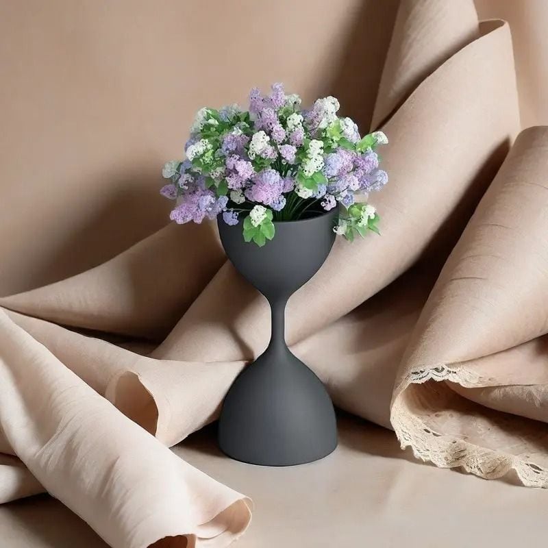 フラワーポット プランターポット 植物スタンド メタル製 花瓶 北欧