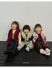 ハンス / Hans / ダオルプリーツパンツ / 韓国子供服 / キッズ / 26winter〖取寄〗*XXS~JS*
