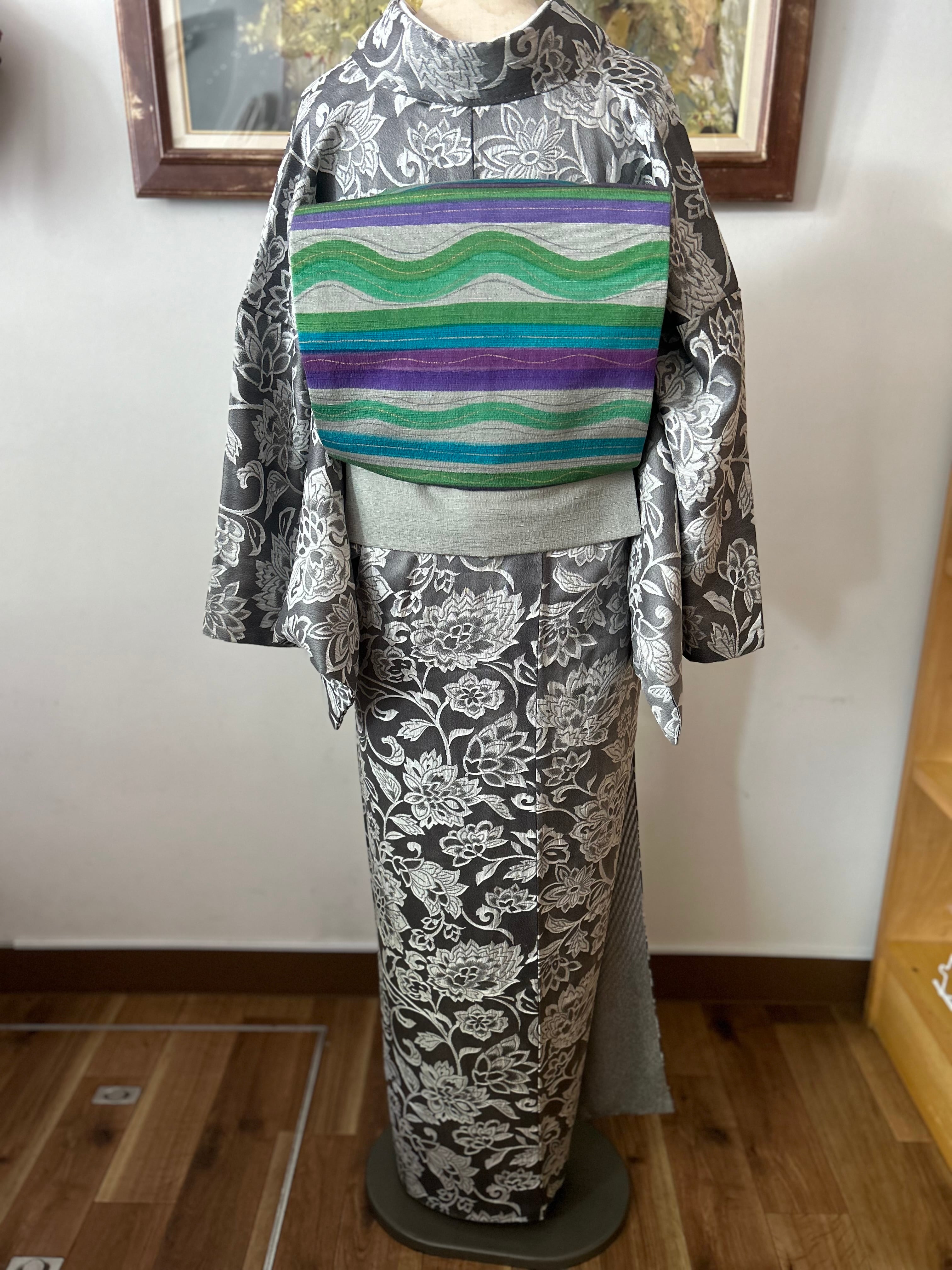 染め紬名古屋帯 2050-01400 | キモノnao