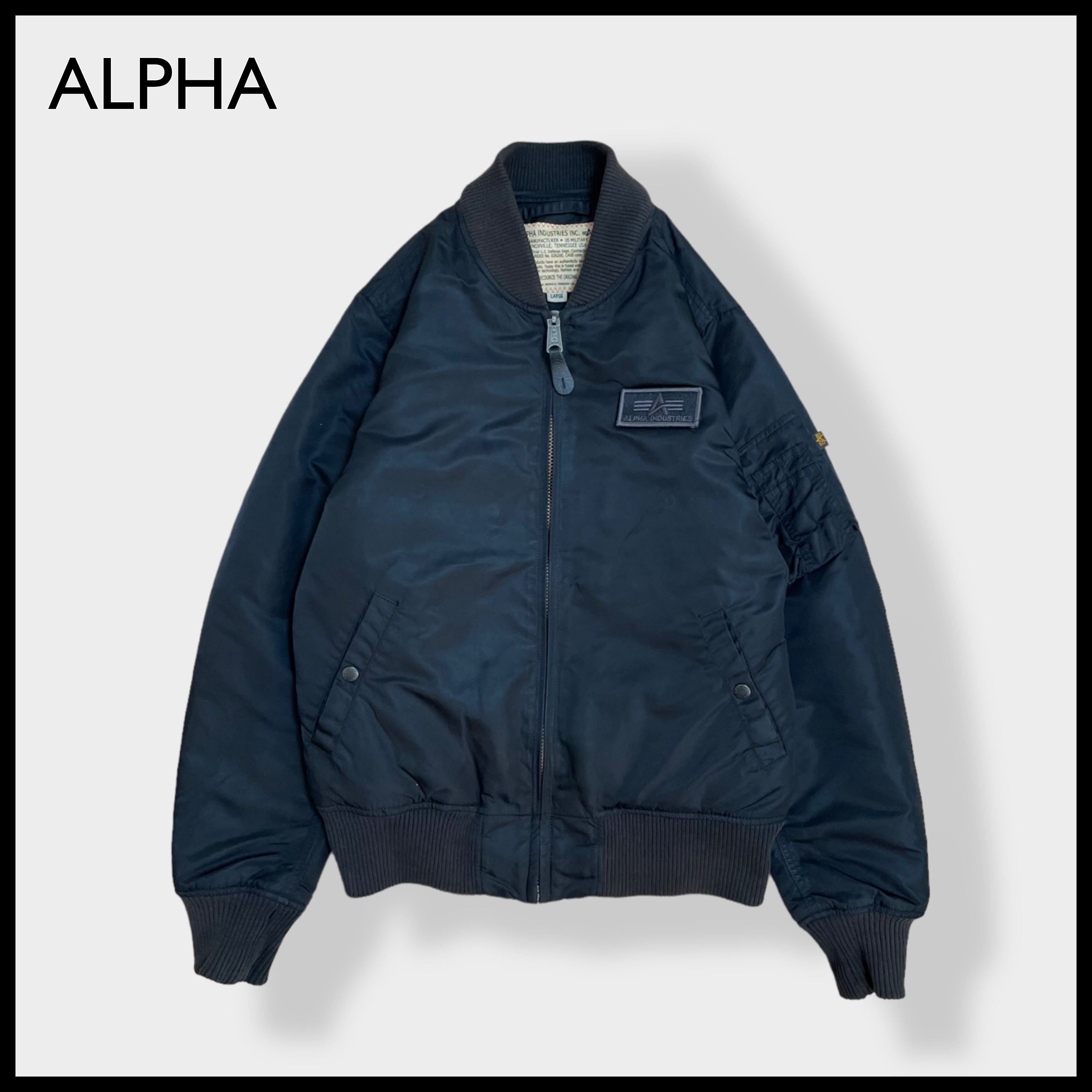 ALPHA INDUSTRIES】 フライトジャケット MA-1 ジャンパー ブルゾン