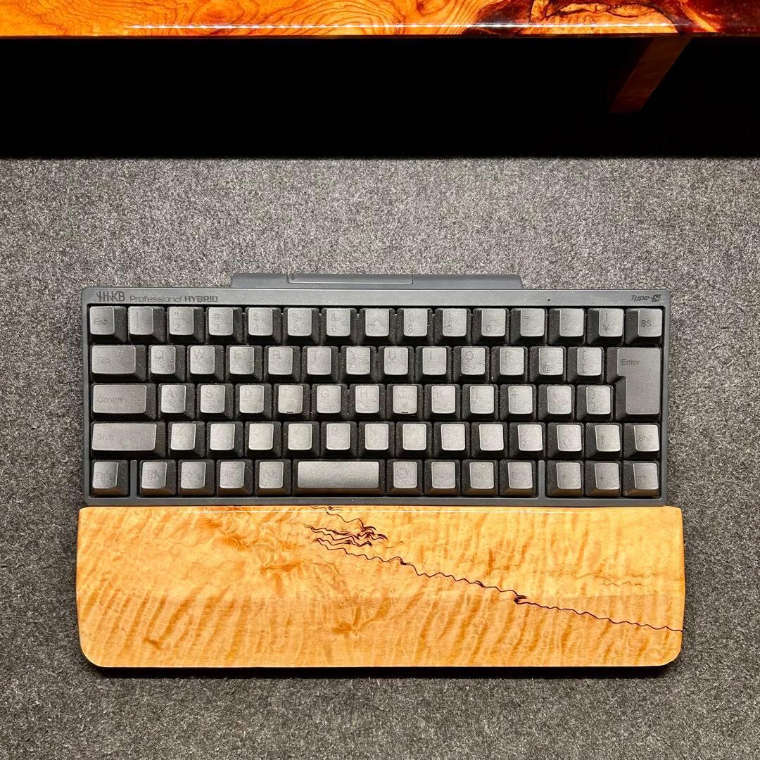 HHKB キーボード アームレスト パームレスト リストレスト 木製 天然木