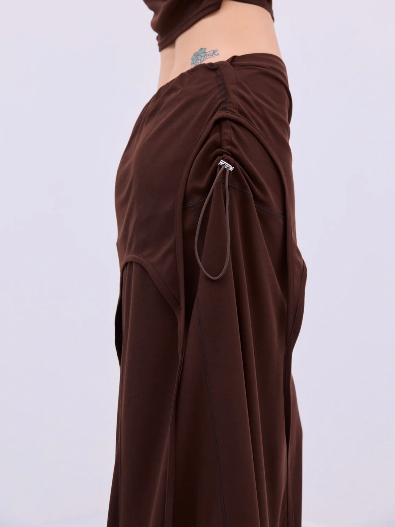 【26SS】THINGS THAT MATTER シングスザットマター /スカート ワンピース / TWO WAY GATHERED DRESS & SKIRT - 6