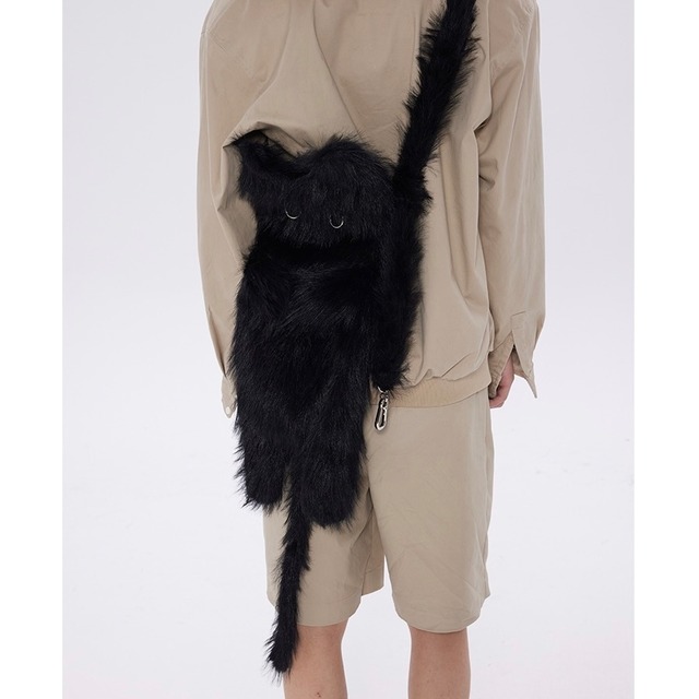 Fur Medium Cat Backpack Crossbag