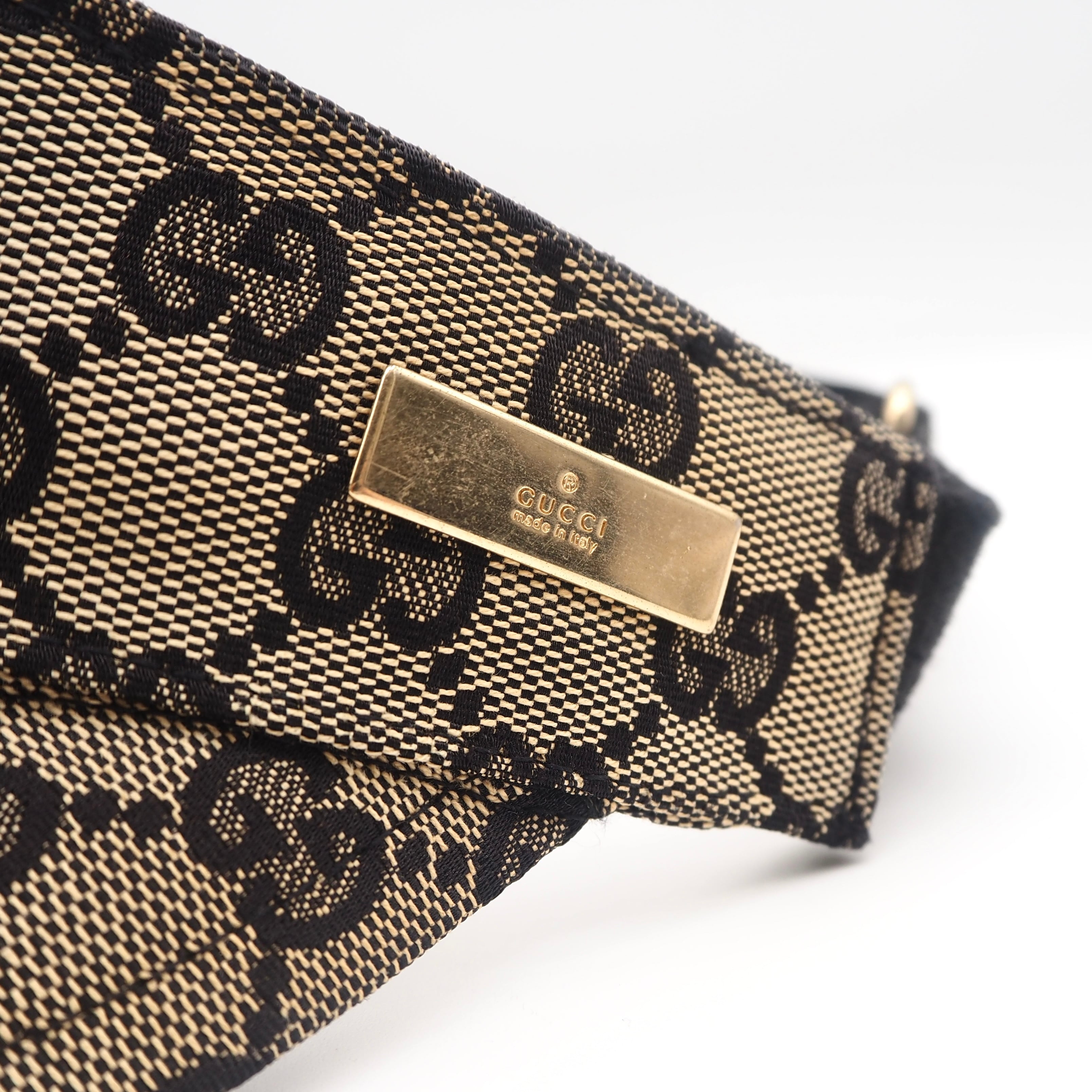GUCCI サンバイザー GGキャンバス グッチ | 2122TOKYO
