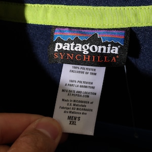 Deadstock 2XL 13年 CNY Classic Navy Synchilla Snap-T Patagonia シンチラ スナップT パタゴニア