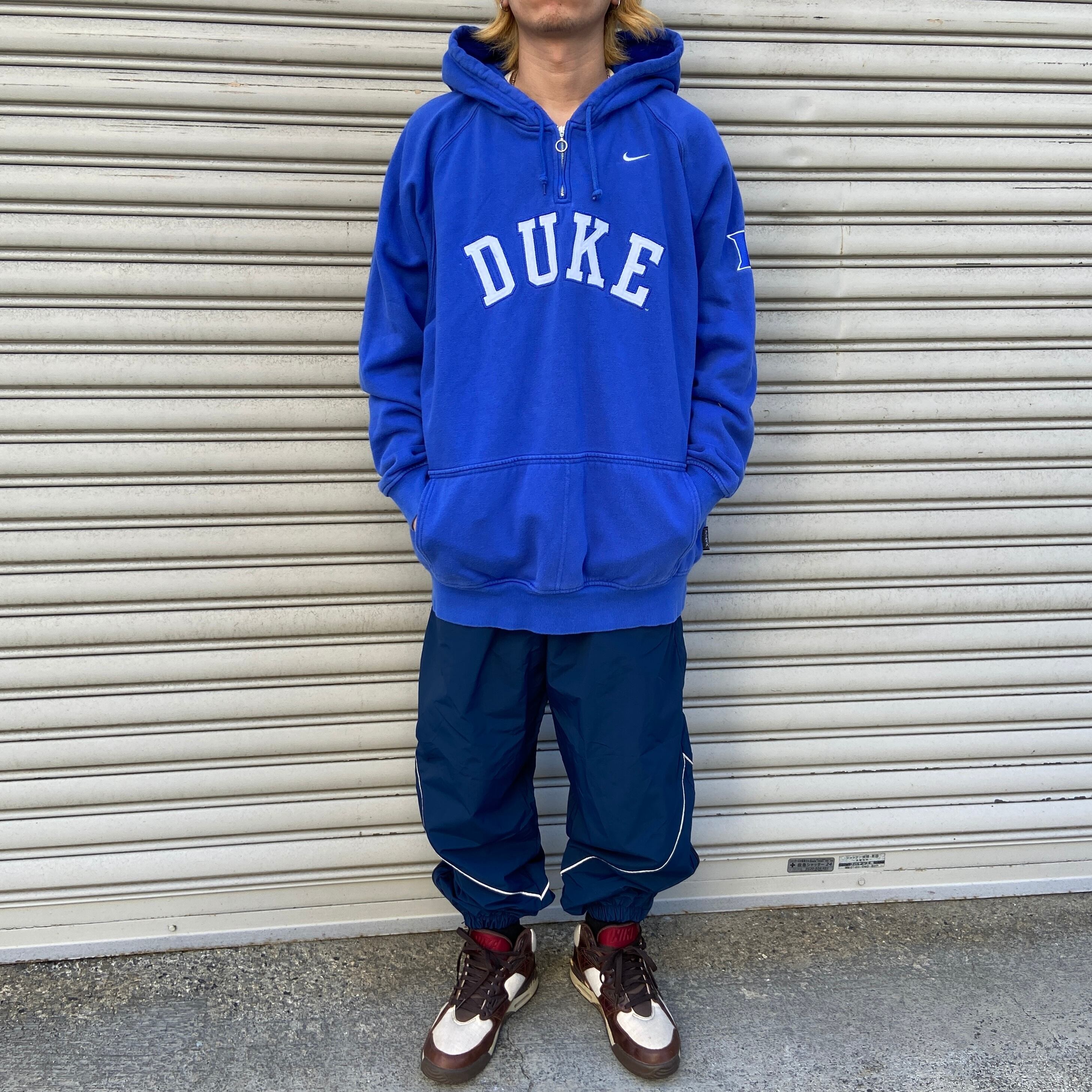 DUKE 大学　カレッジパーカー　ブルーデビルス　NIKE