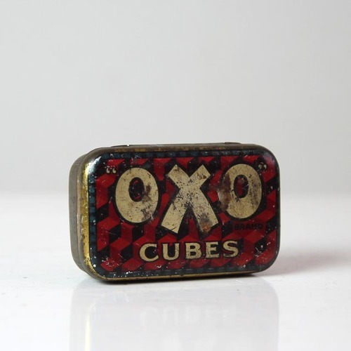 イギリス アンティーク OXO缶『OXO CUBES』