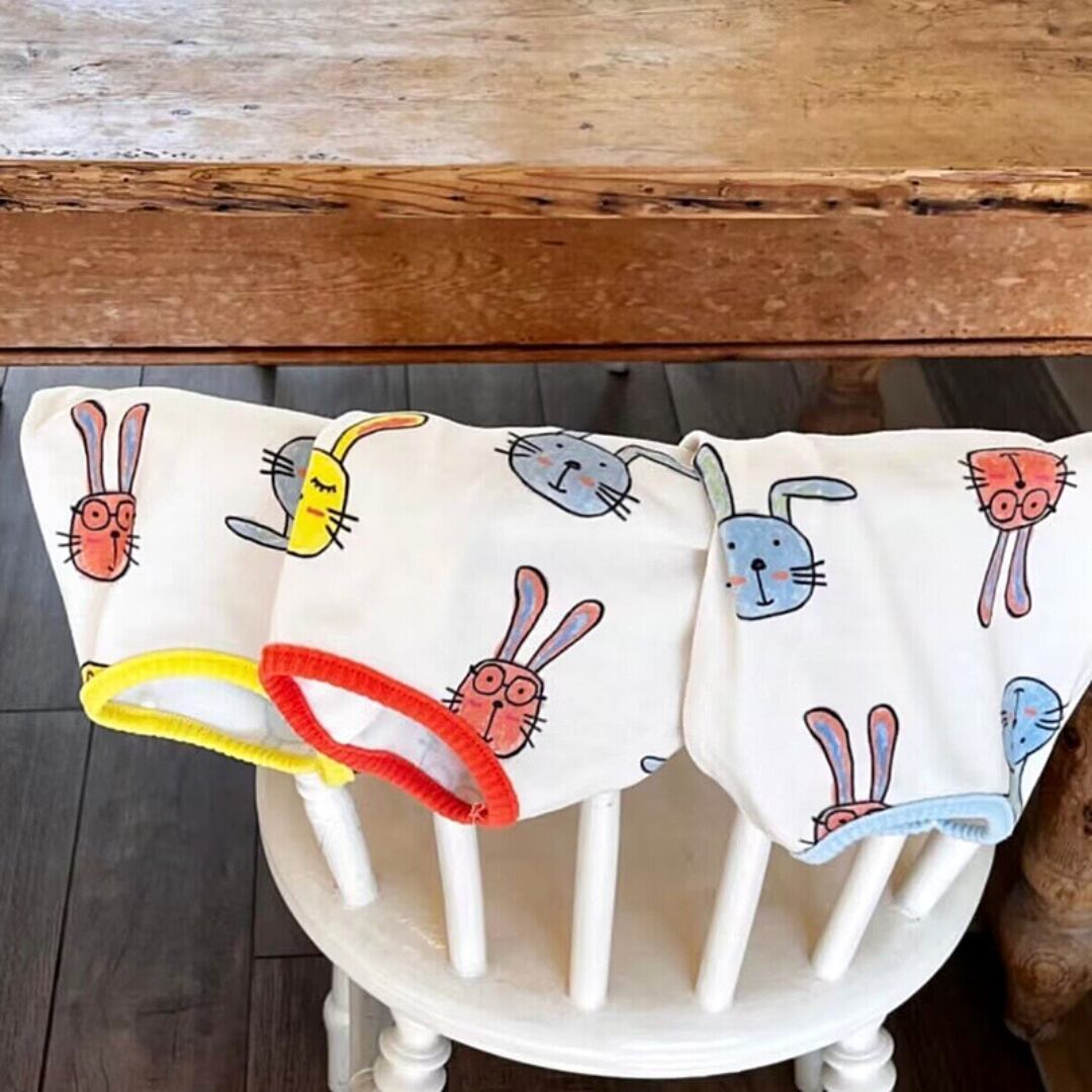 【全3色】カジュアルなアニマルプリントのカットソー d1113