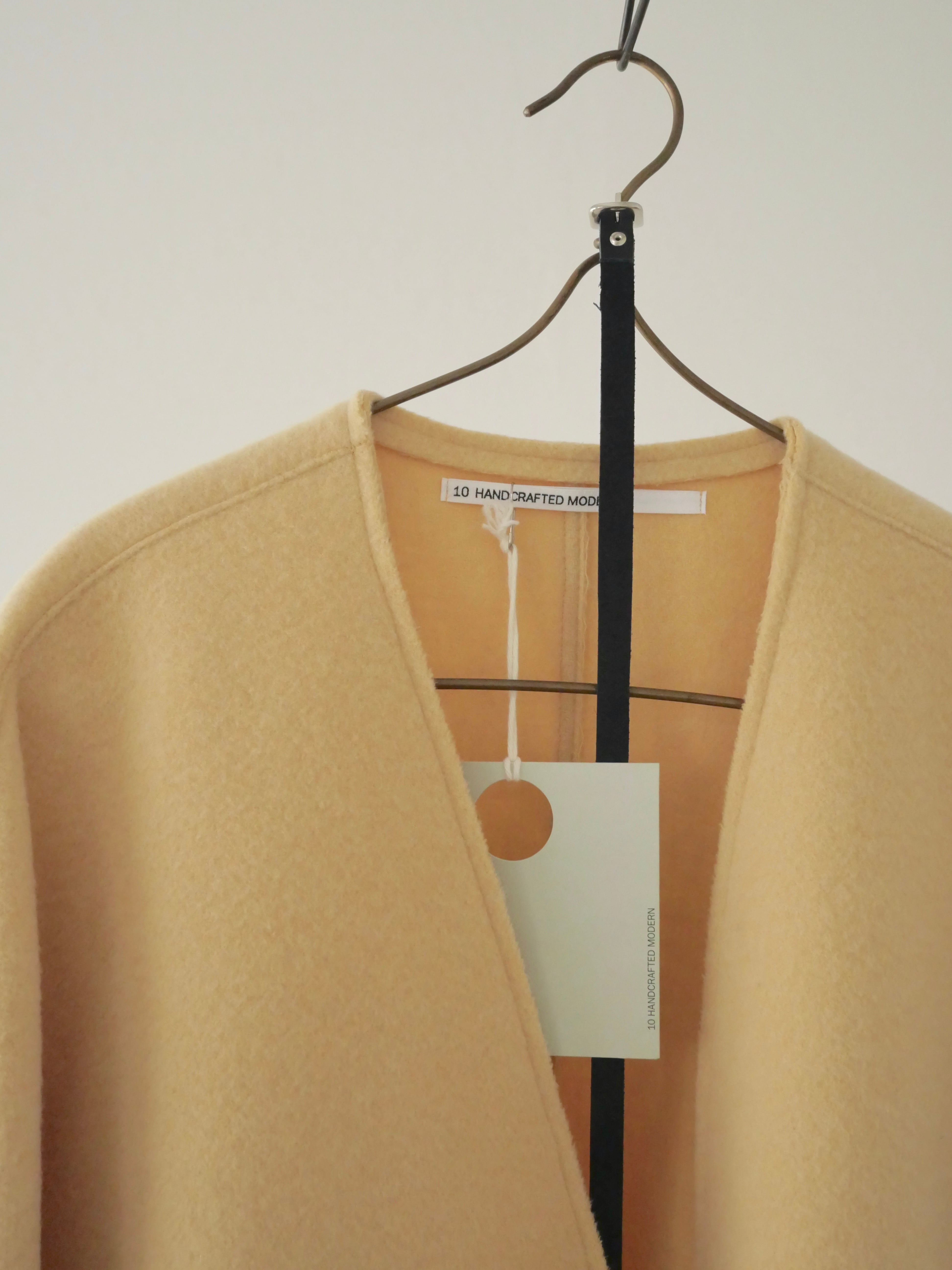 TENNE HANDCRAFTED MODERN / Super140s wool no collar jacket TENNE HANDCRAFTED MODERN / Super140s wool no collar jacket