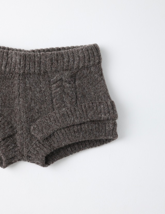 【ulikasanctus】ROPE KNIT SHORTS
