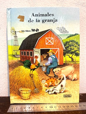 Un libro pop-up  Animales de la granja