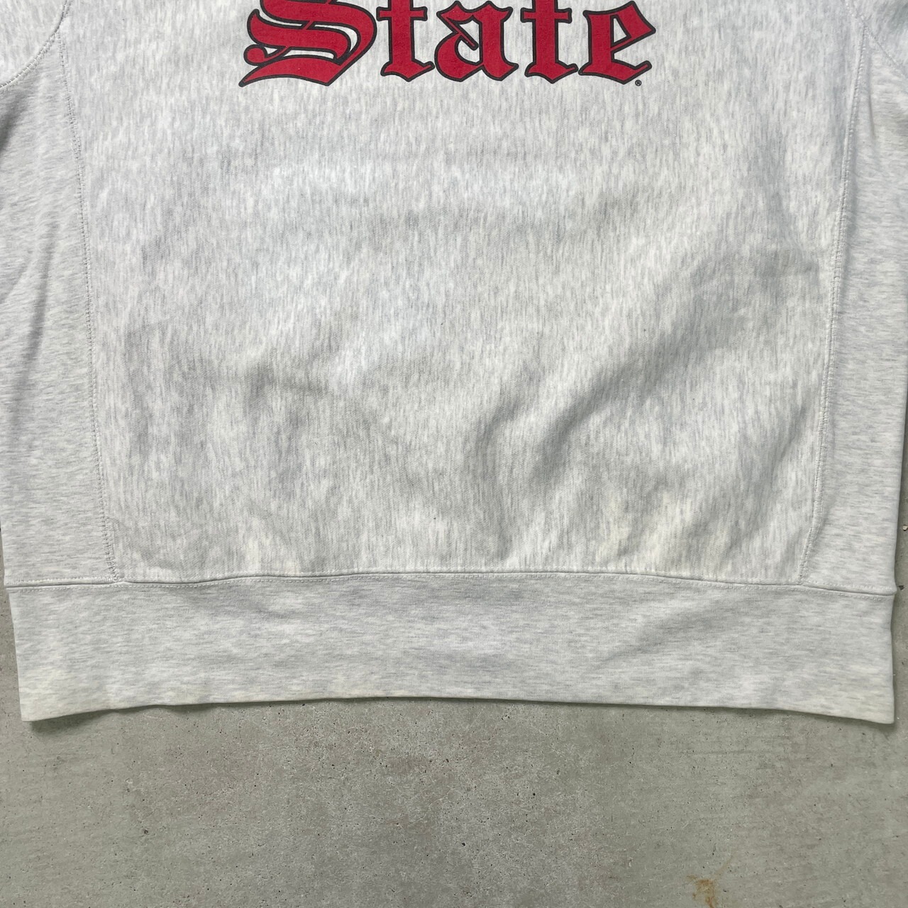 J・AMERICA OHIO STATE オールドイングリッシュ プリントスウェット 