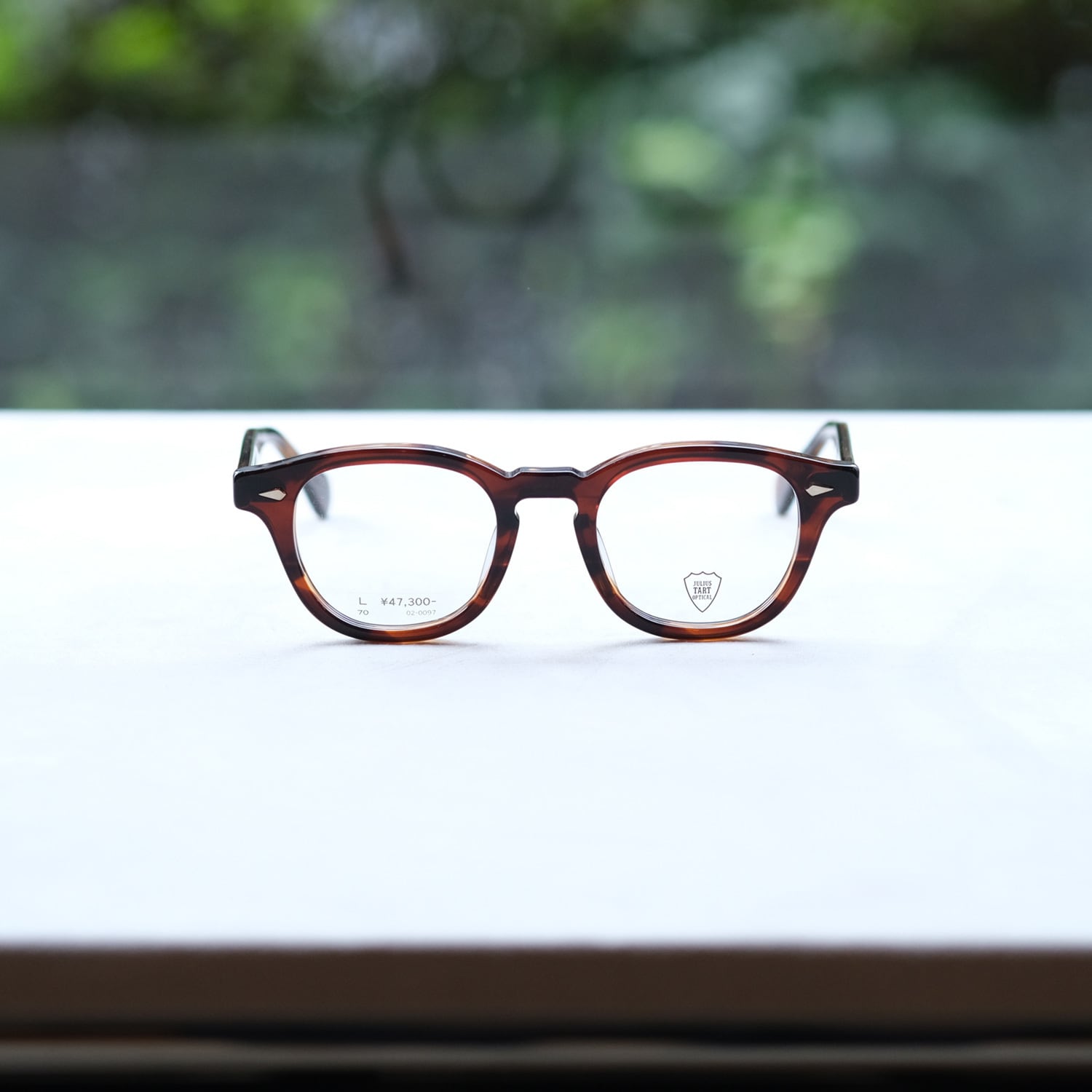 JULIUS TART OPTICAL】AR 48□22 - Demi Amber (LARGE) | SEESAW JULIUS TART OPTICAL】AR 48□22 - Demi Amber (LARGE) | SEESAW