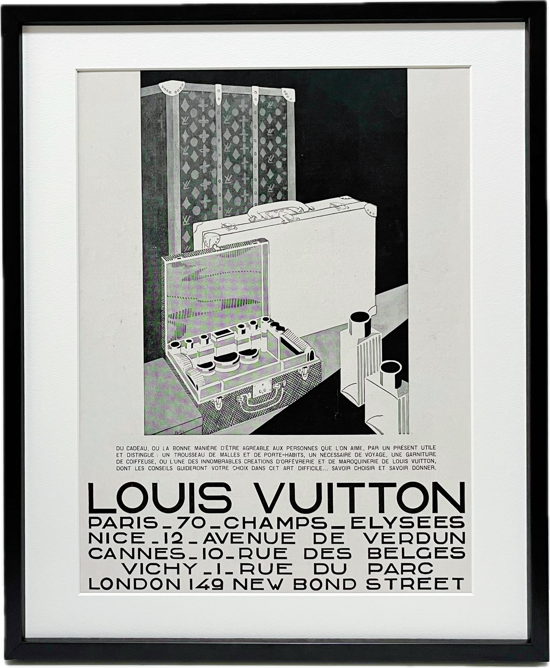 LOUIS VUITTON アンティークポスター1920's