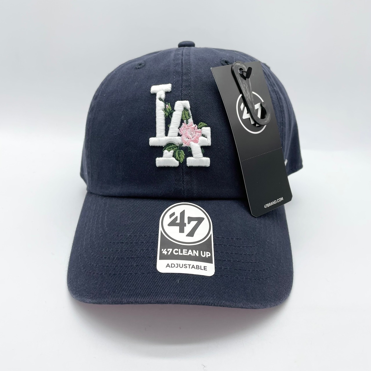 Dodgers '47 CLEAN UP  navy Flower