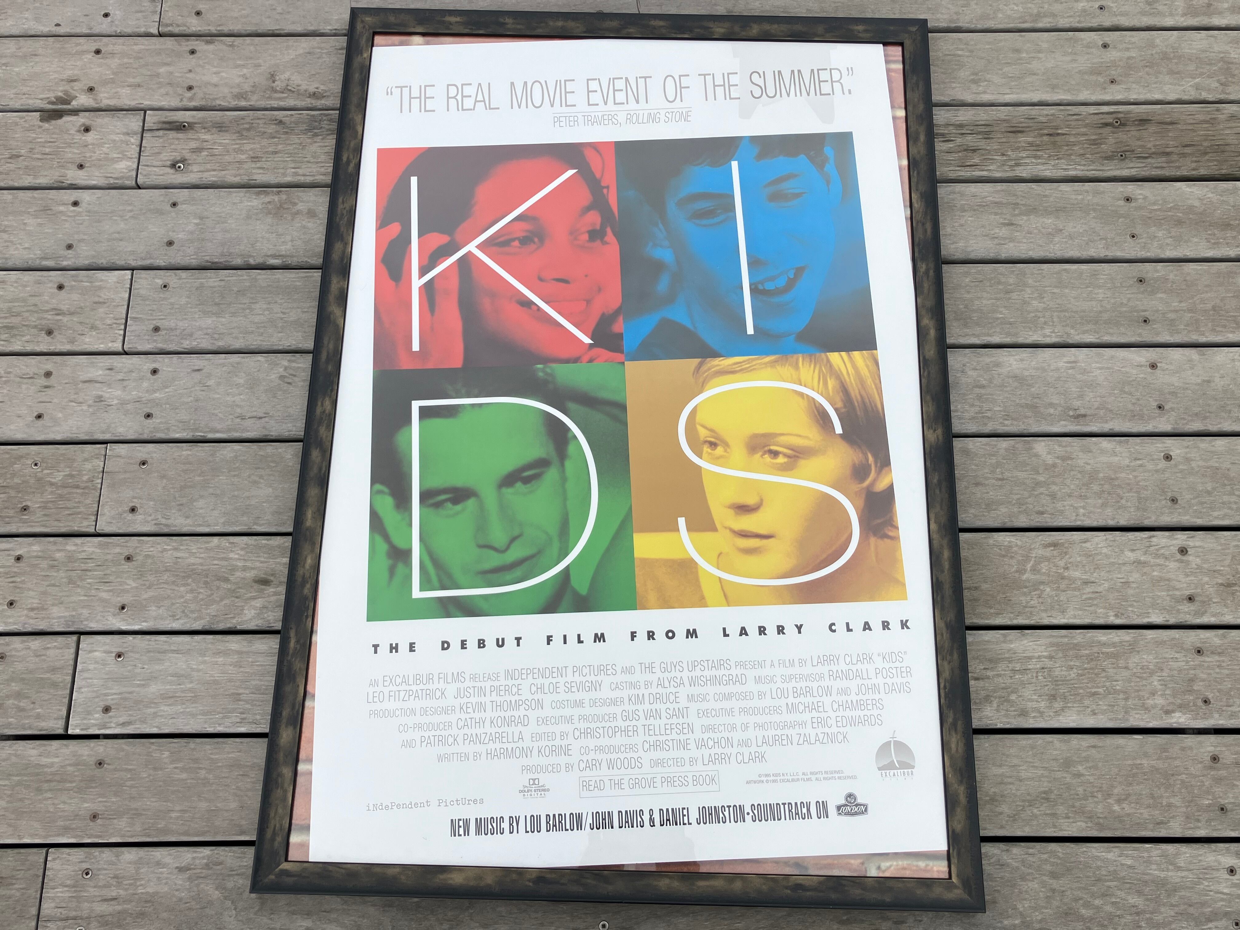 KIDS LARRY CLARK 1994 ORIGINAL 1SHEET POSTER