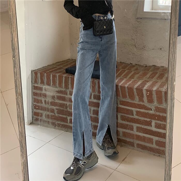 パンツ ハイウェストウェストジーンズ サマールーズ レッド 夏物 モンロー46452661740