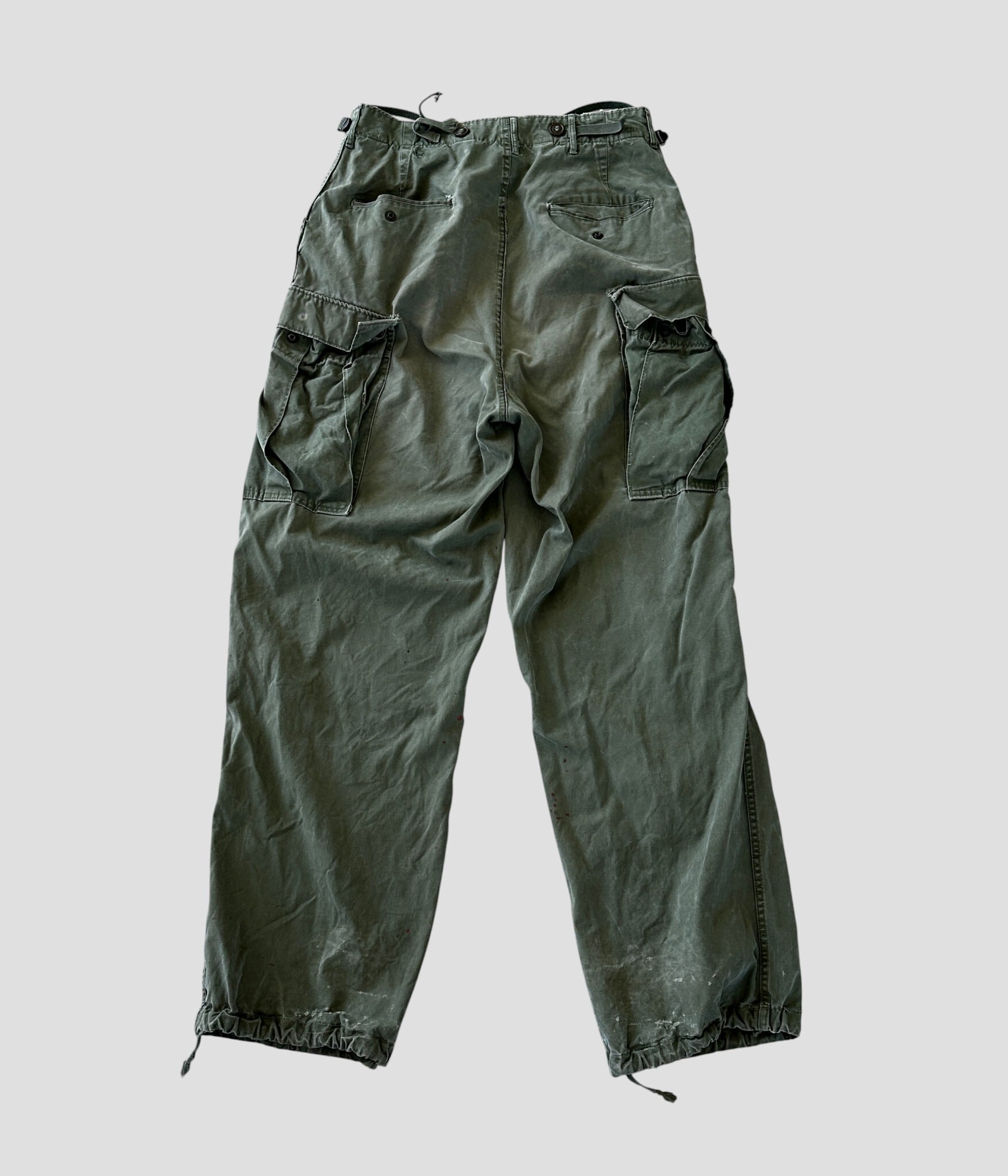 50s US ARMY 51年官給 M−45 フィールドパンツ W30 50's U.S.ARMY M-51 フィールドパンツ 表記(SMALL REGULAR) DEAD