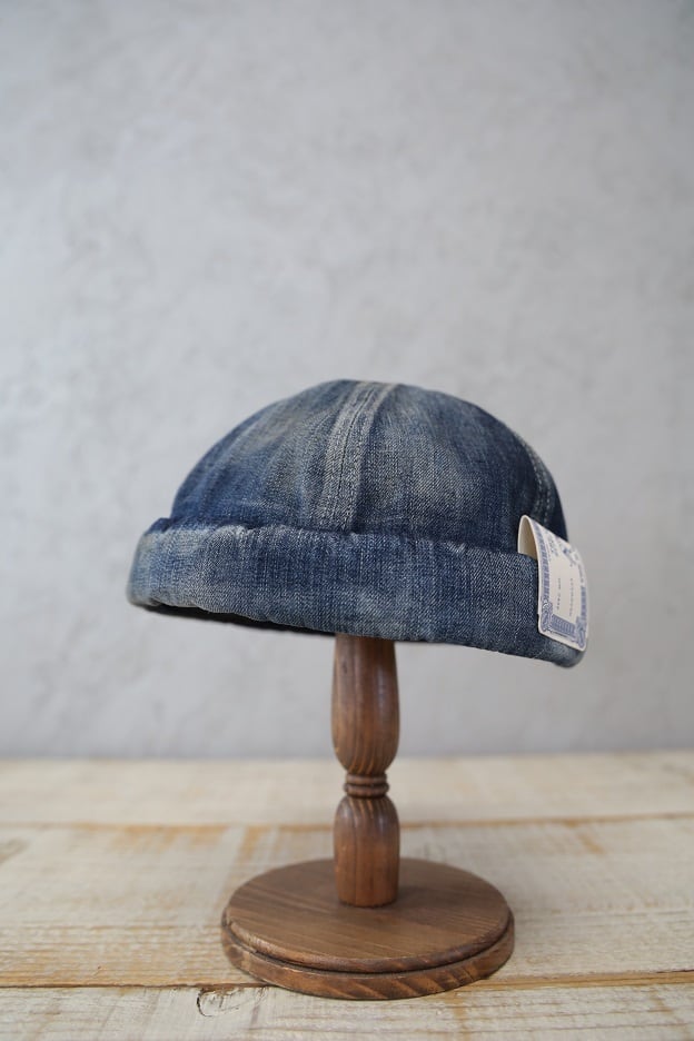 THE H.W.DOG & Co.(ドッグアンドコー)~WASH DENIM ROLL CAP INDIGO~