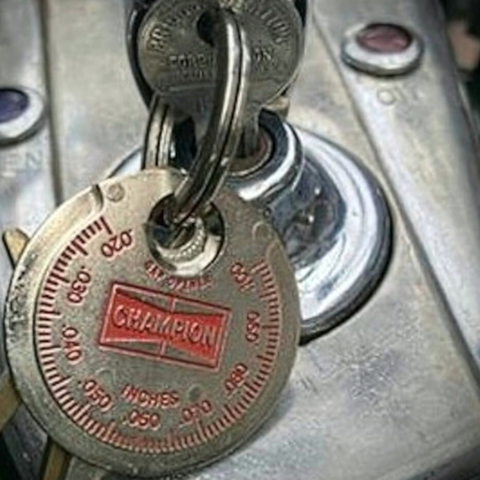 70's Champion Spark Plug Taper Gauge / 2800yen / プラグギャップ