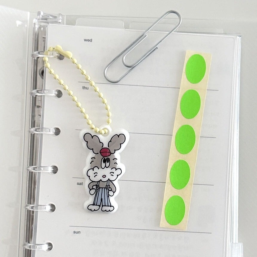 新柄追加!! [scooty studio] PVC キーリング（全11種） | moim - 韓国