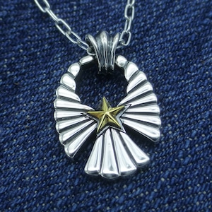 【定番】★amp japan 16AC-115／Star Light Eagle Necklace