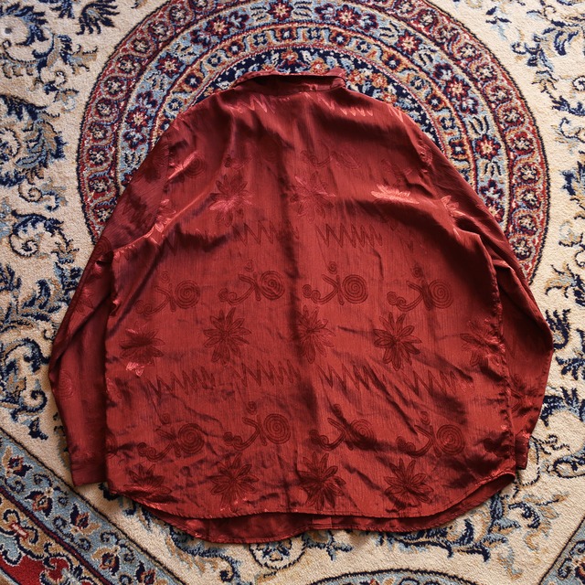 gross art pattern l/s fry front big shirt 