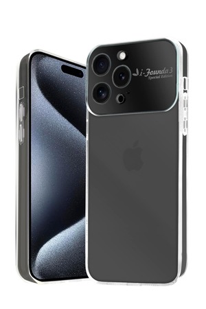 【在庫のみ】シズカウィル iPhone15 Pro Max ケース カバー アイファンデ3 Special Edition スペシャルエディション クリアケース 1個入り ブラックチタニウム