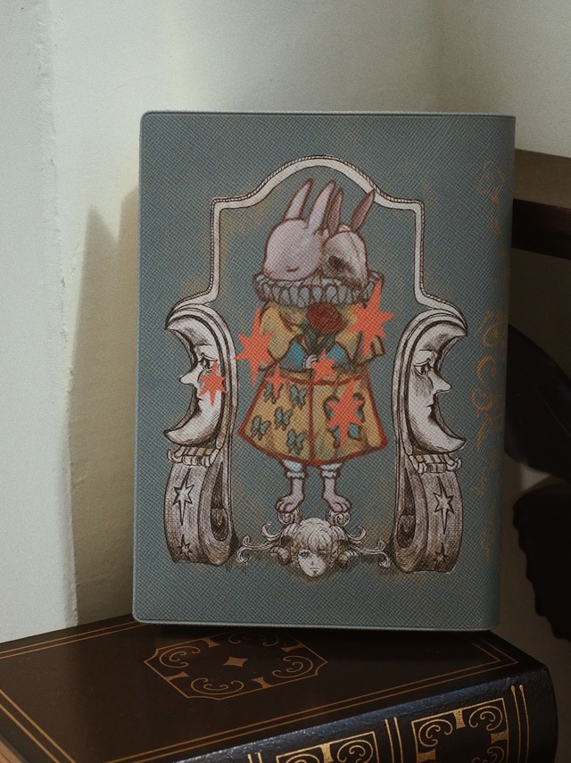 月の国のアリス　双頭うさぎのブックカバー