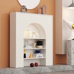 ディスプレイキャビネット 暖炉 ミニマリスト 白 ホワイト 収納ラック 棚 キャビネット おしゃれ ホテルライク 北欧
