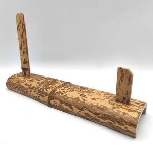 図面竹・色紙立て・竹製スタンド・No.251020-39・梱包サイズ60