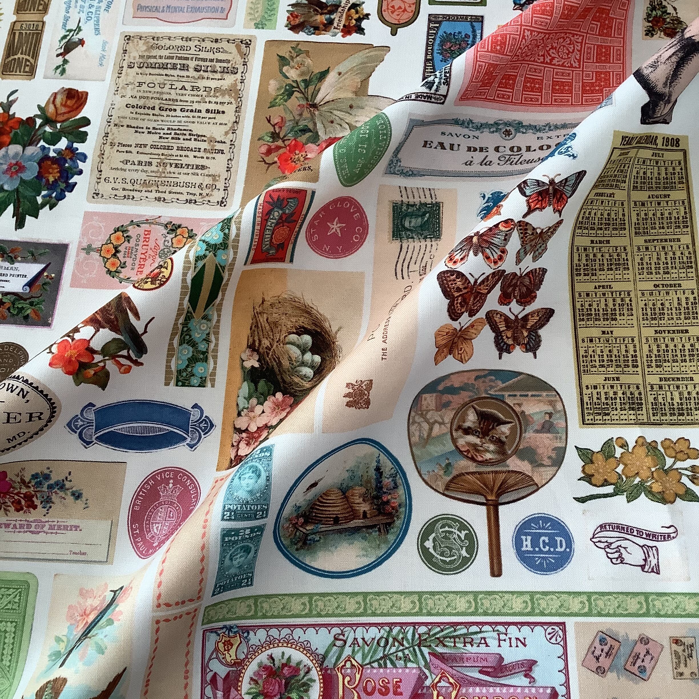 MODA Fabrics モダファブリック Junk Journal コラージュ